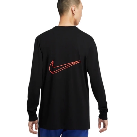 Black Nike Long Sleeve Shirt (S) - Picture 1 of 7